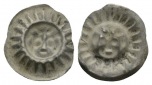 Mittelalter, Mecklenburg; Hohlpfennig; 0,29 g