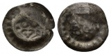 Mittelalter, Mecklenburg; Hohlpfennig; 0,27 g