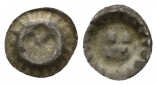 Mittelalter, Mecklenburg; Hohlpfennig; 0,14 g