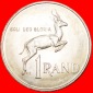 * SPRINGBOCK: SÜDAFRIKA ★ 1 RAND 1983 STG STEMPELGLANZ! ENT...