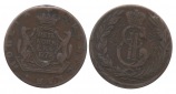 Russland Siberia 5 Kopek 1778 KM Katherine II 1762 - 1796