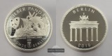 Münze Berlin  Medaille 2016 Panda   FM-Frankfurt     Feinsilb...