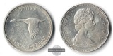 Kanada, 1 Dollar  1967 Goose    FM-Frankfurt    Feinsilber: 18...