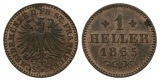 Altdeutschland; Kleinmünze 1865