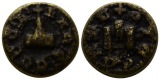 Nachahmung, alte europäische Münze, Messing; 42,32 g; Ø 31,...
