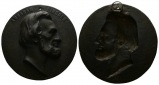 Medaille, Eisen, einseitig, 184 g, Ø 113 mm