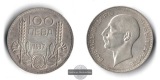 Bulgarien  100 Leva  1937  Boris III FM-Frankfurt Feinsilber: 10g