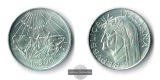 Italien 500 Lire 1965  700. Geburtstag von Dante Alighieri   F...