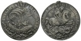 Medaille; Zinn; Henkelspur; 14,28 g; Ø 41,30 mm