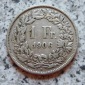 Schweiz 1 Franken 1906 B