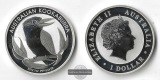 Australien,  1 Dollar  2012  Kookaburra FM-Frankfurt  Feinsilb...