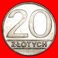 * STERNE AUF ADLER: POLEN ★ 20 ZLOTY 1989! OHNE VORBEHALT!