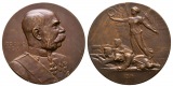Linnartz 1.WELTKRIEG, Bronzemed. 1914 (v.M+W) Zum Kriegsbeginn...