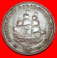 * SCHIFF (1937-1947): SÜDAFRIKA ★ 1/2 PENNY 1942 KRIEGSZEIT...