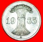 * DRITTES REICH (1933-1945): DEUTSCHLAND ★ 1 REICHSPFENNIG 1...