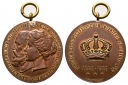 Linnartz SCHAUMB. LIPPE Tragb. Bronzemedaille 1910, 50 Jahrfei...
