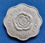 4751(10) 5 Cents (Seychellen / FAO / Kohlkopf) 1972 in UNC ......