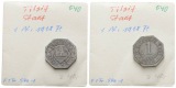 Notgeld 1918, Tilsit, 1 Pfennig