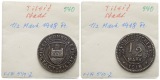 Notgeld 1918, Tilsit, 1/2  Mark