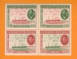 Chile 1940 4er Block Mi.244 - 245 kompl.Postfrisch Besitznahme...