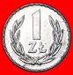 * LANGE LEGENDE (1957-1985): POLEN★ 1 ZLOTY 1974 VZGL STEMPE...