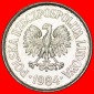 * LANGE LEGENDE (1957-1985): POLEN★ 1 ZLOTY 1984 uSTG STEMPE...