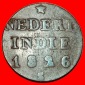 * 2 VERKAUFT LÖWE (1822-1836): NIEDERLÄNDISCH-INDIEN ★ 1/4...