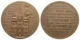 Linnartz VATIKAN, Pius X., Bronzemed. 1907 (v. Orth), 50 mm, 3...