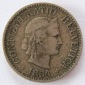 Schweiz 10 Rappen 1884 B