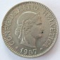 Schweiz 10 Rappen 1957 B