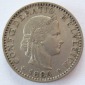 Schweiz 20 Rappen 1884 B