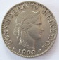 Schweiz 20 Rappen 1909 B