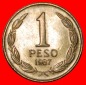 * GERADE VERÖFFENTLICHT: CHILE ★ 1 PESO 1987! O