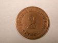 F14  KR  2 Pfennig 1914 G in ss+, geputzt  Originalbilder