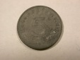 F14  3.Reich  5 Pfennig  1943 G in ss  Originalbilder