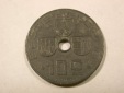 F14  Belgien  10 Centime  1943 in ss-vz   Originalbilder