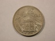 F15  Spanien 25 Pesetas Franco 1957  (1972) in vz/vz-st Origin...