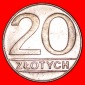 * SOZIALISTISCHE STERNE AUF ADLER: POLEN ★ 20 ZLOTY 1990!★...