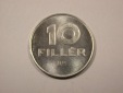 F16  Ungarn  10 Filler 1972 in UNC, f.ST   Originalbilder