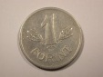 F16  Ungarn  1 Forint 1968 in ss+    Originalbilder