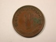 F16  3.Reich  1 Pfennig 1940 A in ss   Originalbilder