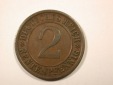 F16  Weimar 2 Renten Pfennig 1924 J in ss+  Originalbilder