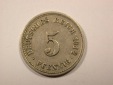 F16  KR  5 Pfennig 1912 F in ss-vz  Originalbilder