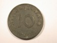 F16  3.Reich  10 Pfennig  1940 E in ss   Originalbilder