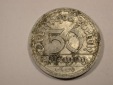 F16  Weimar  50 Pfennig  1920 D in ss  Originalbilder