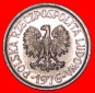 * SOZIALISTISCHE ADLER:POLEN★1976 STEMPEL I.2★uSTG STEMPEL...