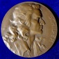 Karlsruhe 1905 Schillerfeier, Bronze- Medaille von Rudolf Maye...