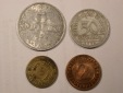 F18  Weimar  4 Münzen verschieden   Originalbilder