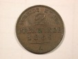 F19 Preussen  2 Pfennig 1869 A in f.ST    Originalbilder