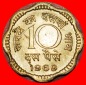 * LÖWEN (1968-1971): INDIEN ★ 10 PAISE 1969 VZGL STEMPELGLA...